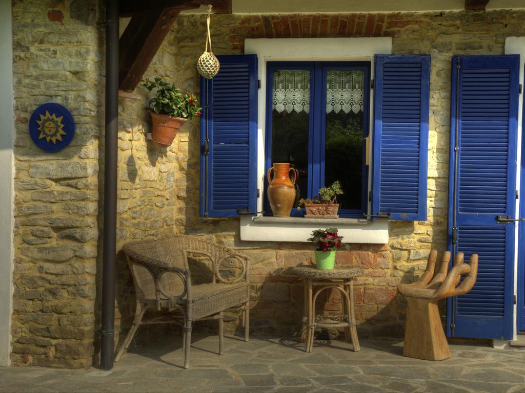 B&B Il Sole Delle Rive Sinio ภายนอก รูปภาพ