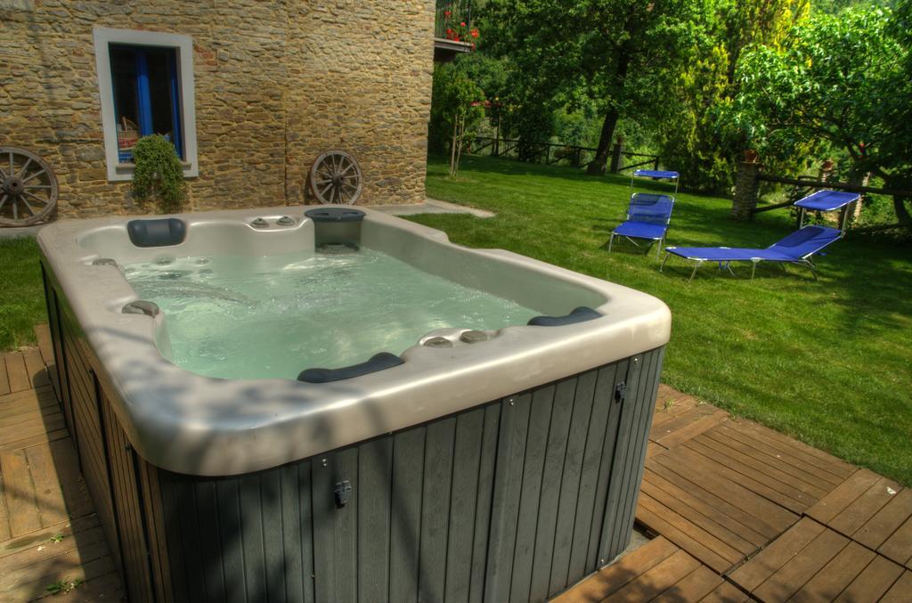 B&B Il Sole Delle Rive Sinio ภายนอก รูปภาพ